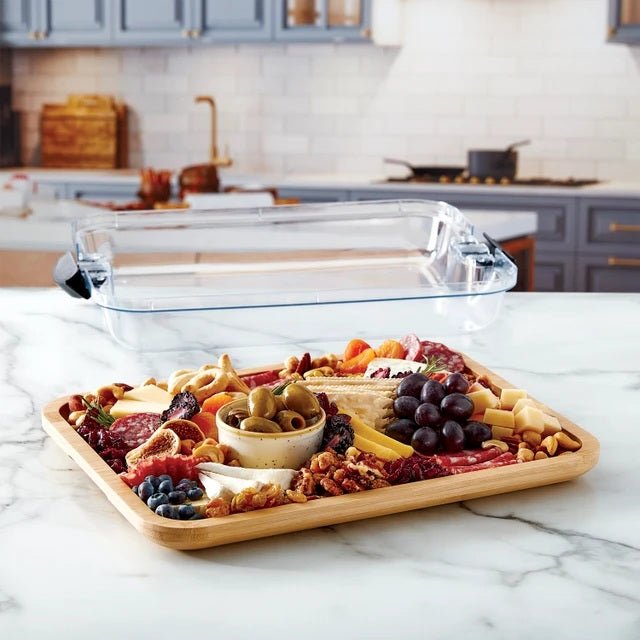 Build-a-Board Bamboo Rectangular Board - 27.9 x 35.5CM | Artesà | Serving Ware | Thirty 16 Williamstown
