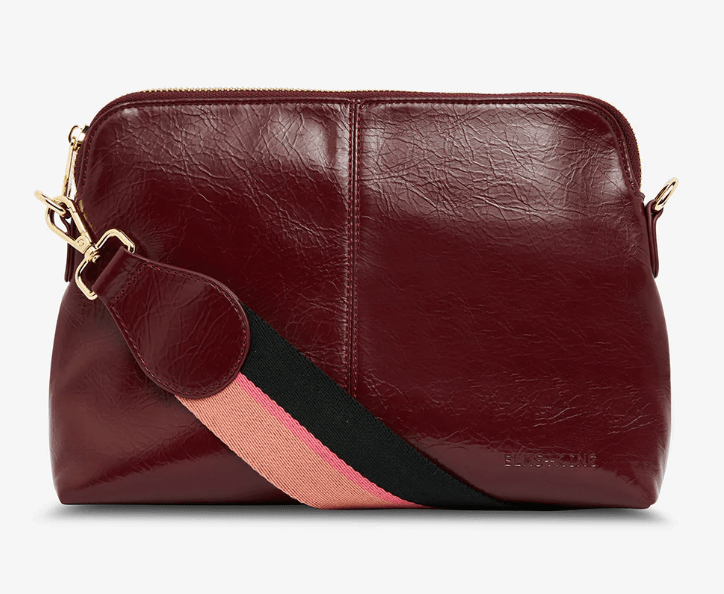 Burbank Large Crossbody - Burgundy | Elms + King | Handbags | Thirty 16 Williamstown