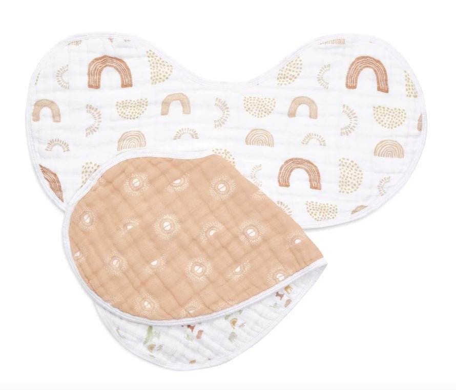 Burpy Bibs 2 Pack - Keep Rising | Aden+Anais | Bibs & Bandana Bibs | Thirty 16 Williamstown