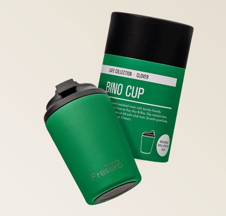 Café Collection Bino - CLOVER 8oz - 230ml | Made By Fressko | Travel Mugs & Drink Bottles | Thirty 16 Williamstown