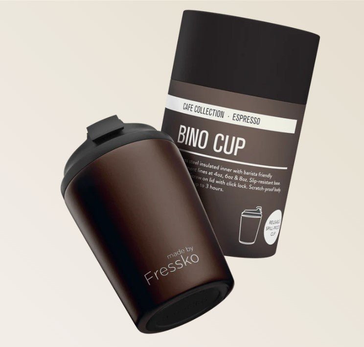 Café Collection Bino - ESPRESSO 8oz - 230ml | Made By Fressko | Travel Mugs & Drink Bottles | Thirty 16 Williamstown