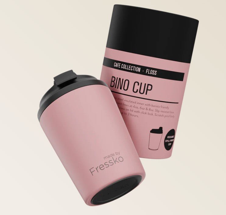 Café Collection Bino - FLOSS 8oz - 230m | Made By Fressko | Travel Mugs &amp; Drink Bottles | Thirty 16 Williamstown