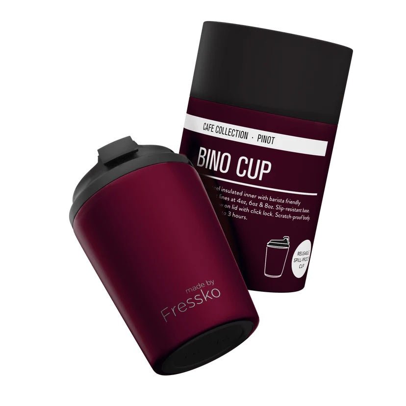 Café Collection Bino - PINOT 8oz-230ml | Made By Fressko | Travel Mugs & Drink Bottles | Thirty 16 Williamstown