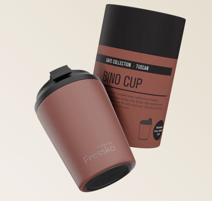 Café Collection Bino - TUSCAN 8oz - 230ml | Made By Fressko | Travel Mugs &amp; Drink Bottles | Thirty 16 Williamstown
