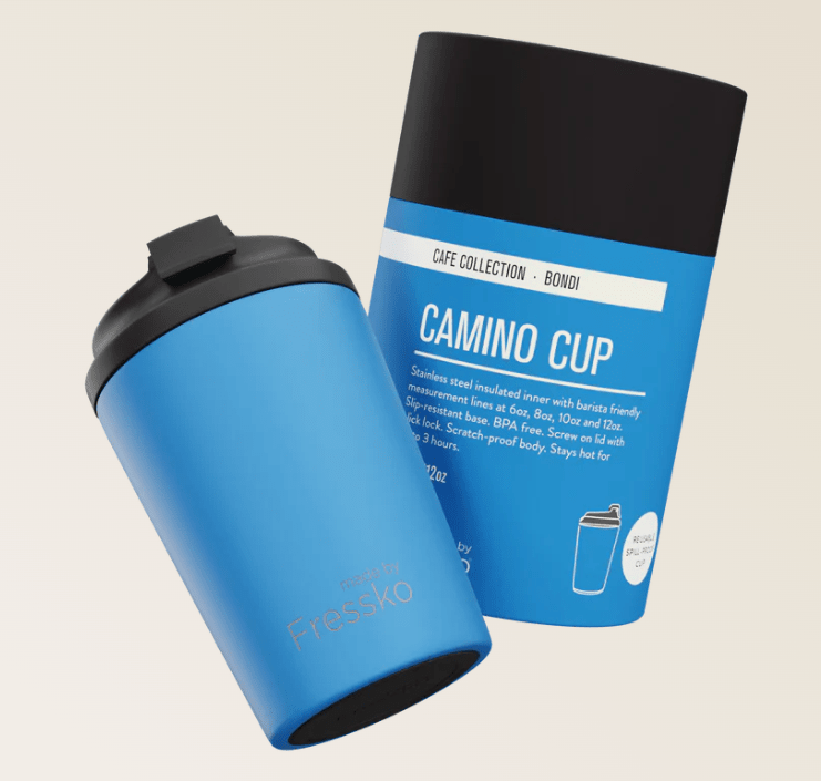 Café Collection Camino - BONDI 12oz - 340ml | Made By Fressko | Travel Mugs &amp; Drink Bottles | Thirty 16 Williamstown