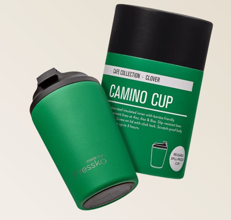 Café Collection Camino - CLOVER 12oz - 340ml | Made By Fressko | Travel Mugs & Drink Bottles | Thirty 16 Williamstown