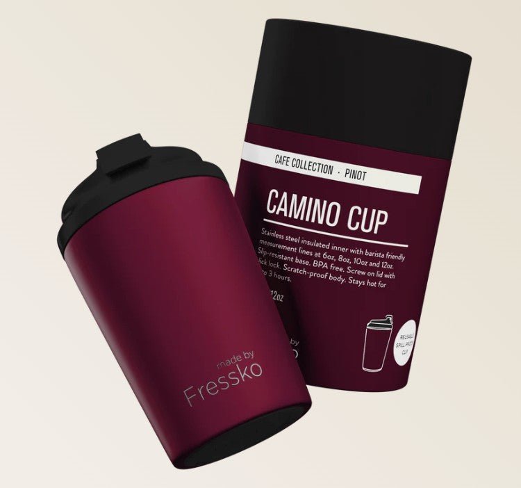 Café Collection Camino - PINOT 12oz - 340ml | Made By Fressko | Travel Mugs & Drink Bottles | Thirty 16 Williamstown