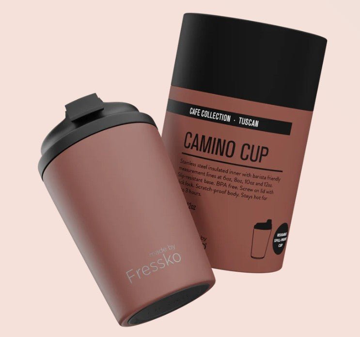 Café Collection Camino - TUSCAN 12oz - 340ml | Made By Fressko | Travel Mugs & Drink Bottles | Thirty 16 Williamstown