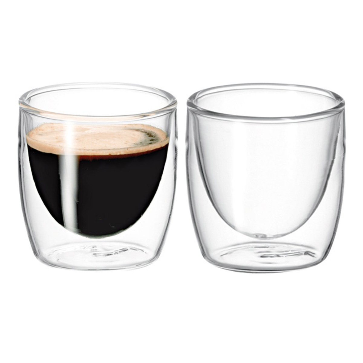 Caffe Twin Wall Glass - Set of 2 - 100ml | Avanti | Mugs & Cups | Thirty 16 Williamstown