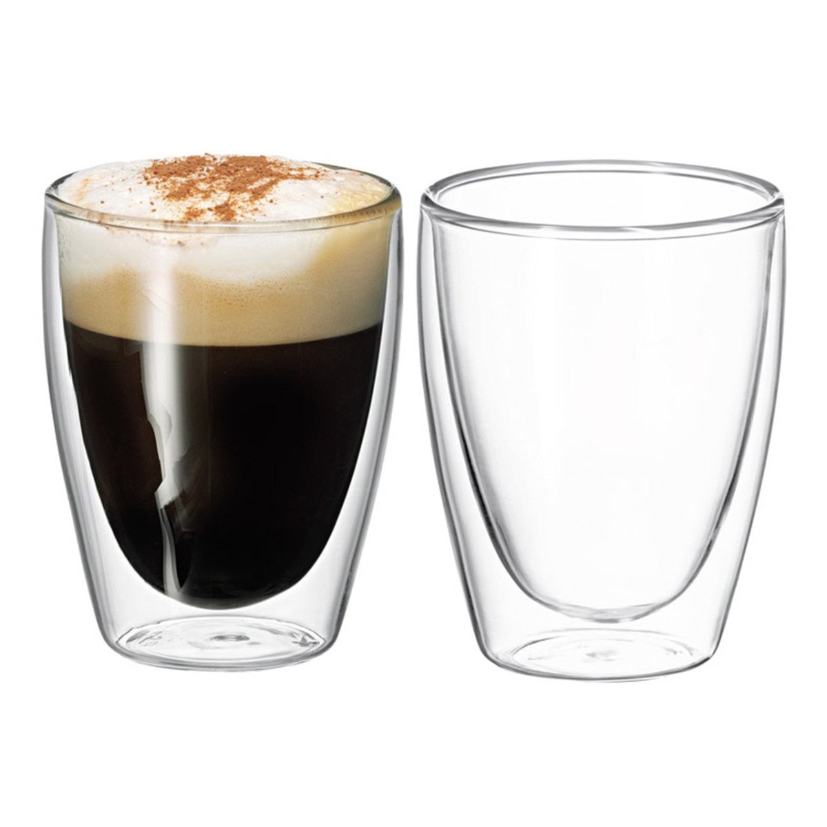 Caffe Twin Wall Glass - Set of 2 - 250ml | Avanti | Mugs & Cups | Thirty 16 Williamstown