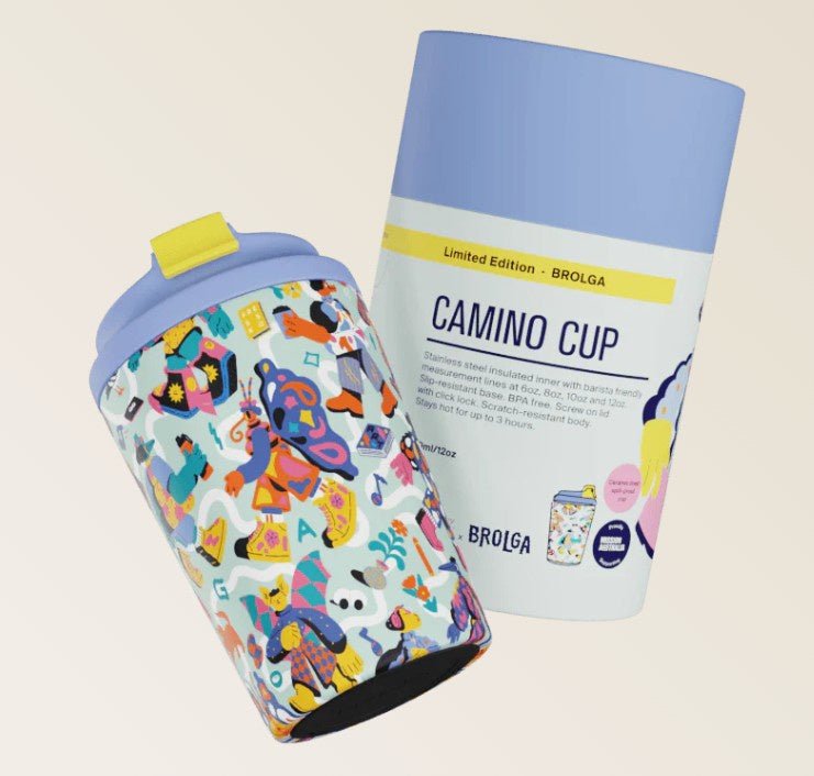 Camino Limited Edition - BROLGA 12oz - 340ml | Made By Fressko | Travel Mugs & Drink Bottles | Thirty 16 Williamstown