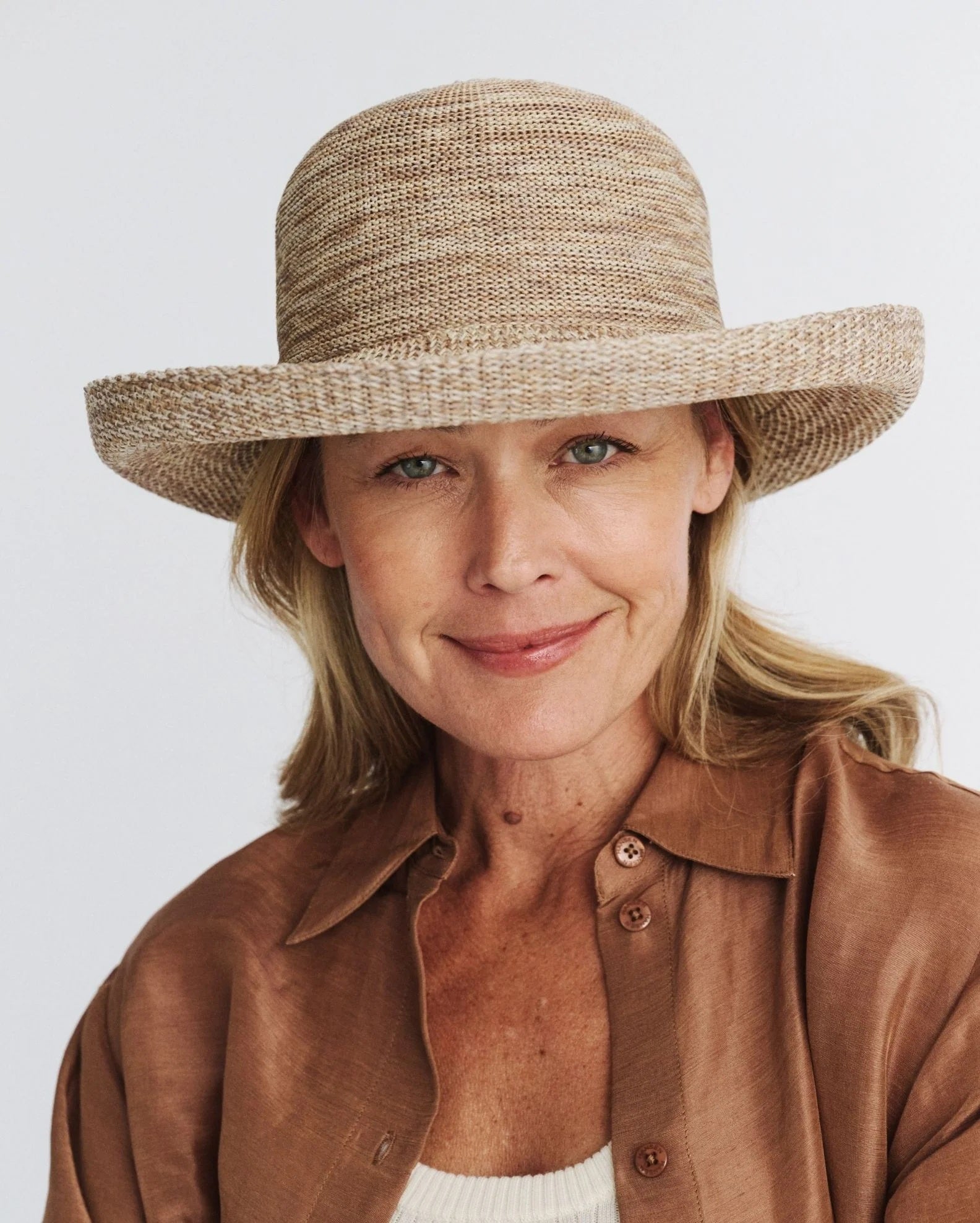 Classic Breton Lined - Mix Camel