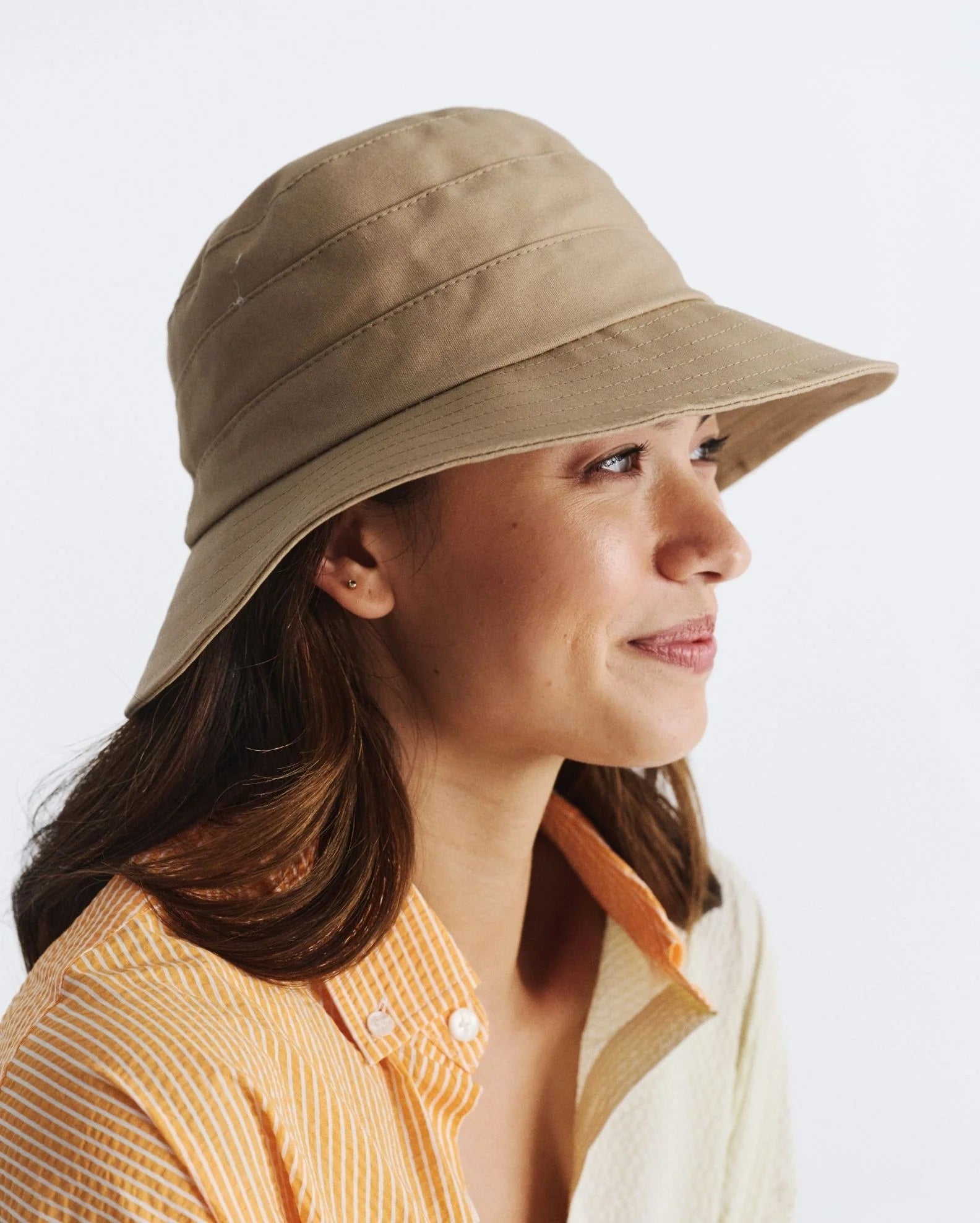 Golf Cotton Bucket - Beige