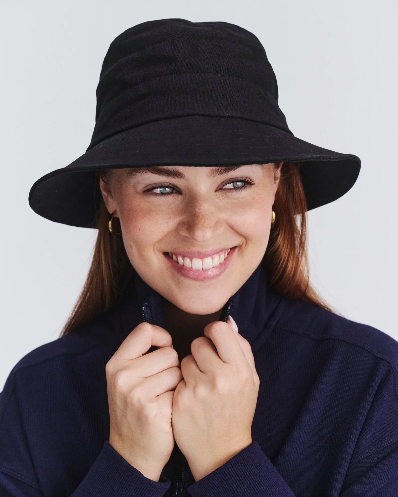 Golf Cotton Bucket - Black