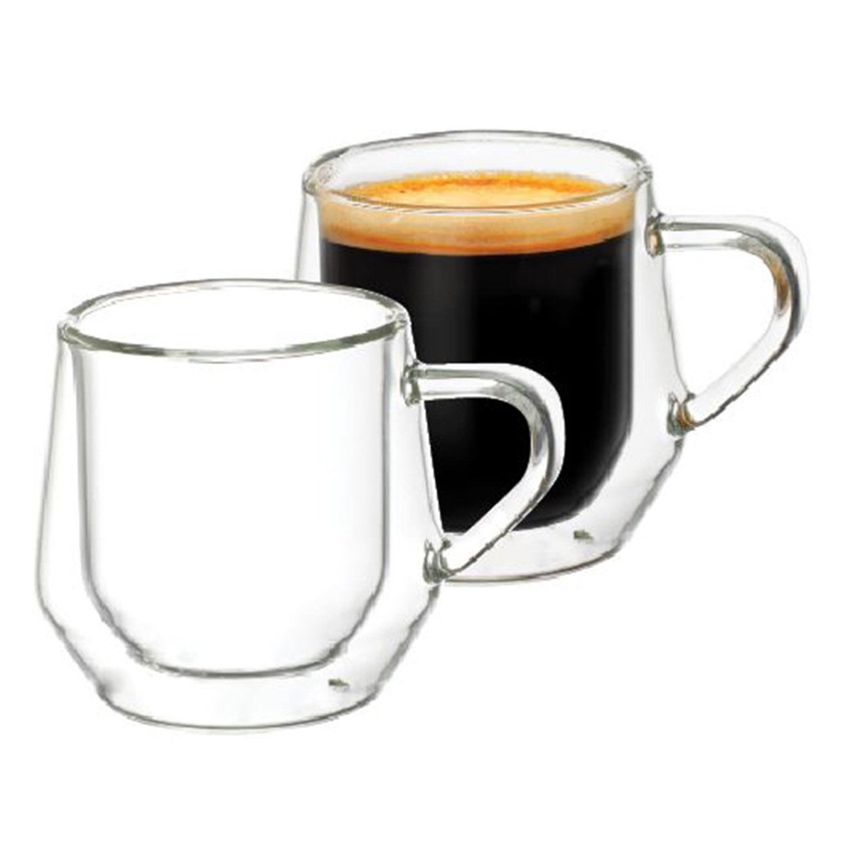 “Capri Double Wall Glasses, 250ml - Set of 2 | Avanti | Mugs & Cups | Thirty 16 Williamstown