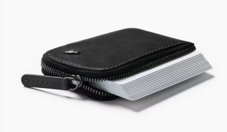 Card Pocket - Black | Bellroy | Travel Wallets &amp; Accessories | Thirty 16 Williamstown