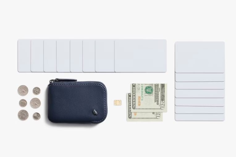 Card Pocket - Navy | Bellroy | Travel Wallets &amp; Accessories | Thirty 16 Williamstown