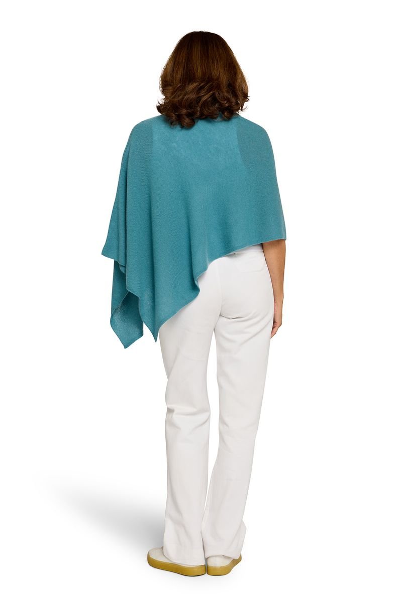 Cashmere Topper - Retro Blue | Esperance &amp; Co | Toppers | Thirty 16 Williamstown