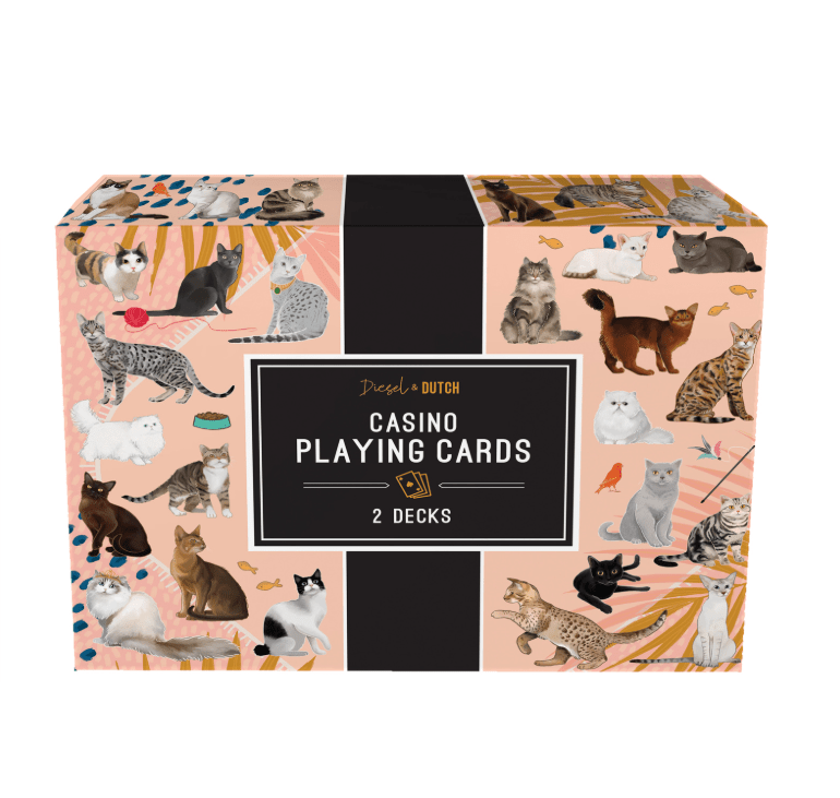 Casino Playing Cards - Curious Cats | Diesel &amp; Dutch | Games &amp; Quizzes | Thirty 16 Williamstown