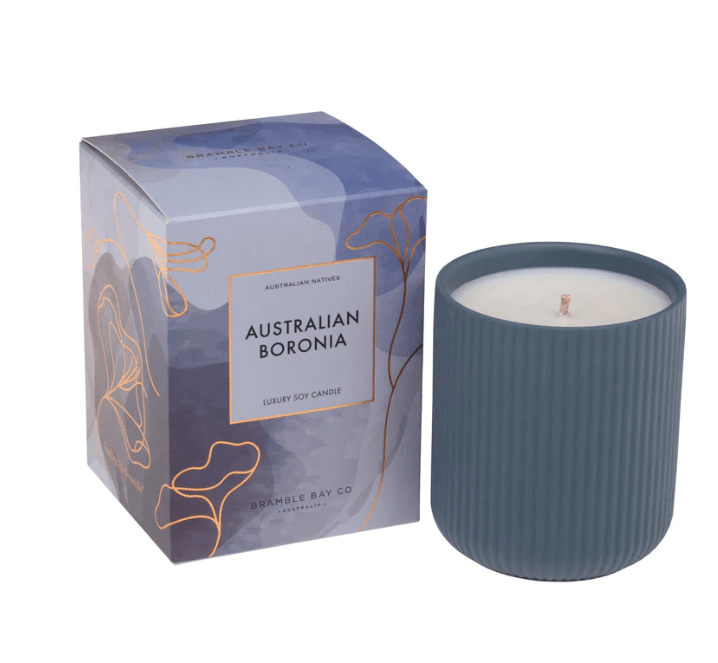 Ceramic Candle - Australian Boronia | Bramble Bay | Home Fragrances | Thirty 16 Williamstown