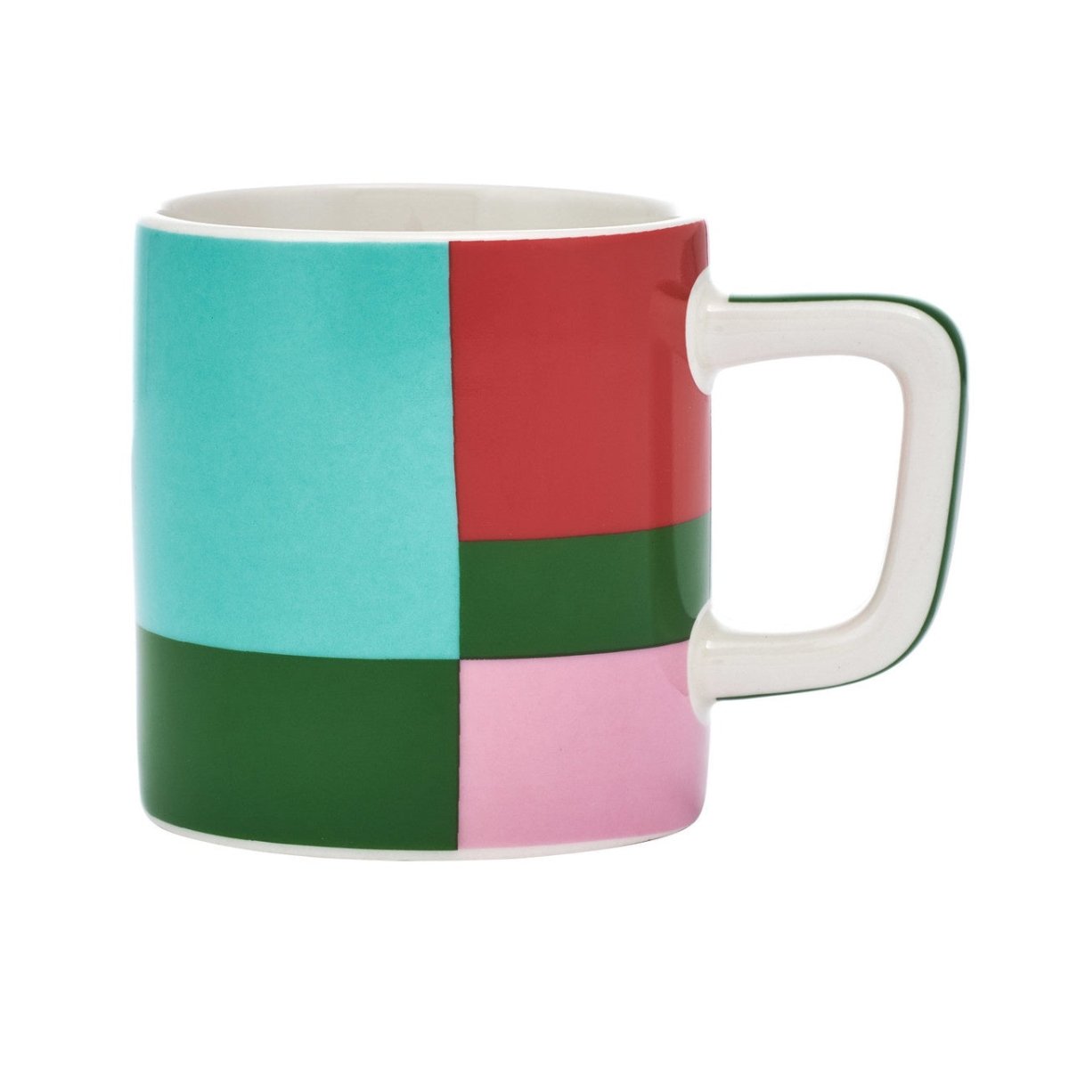 Ceramic Espresso Cup, Green Utopian Lines, 120ml | La Cafetière | Mugs & Cups | Thirty 16 Williamstown