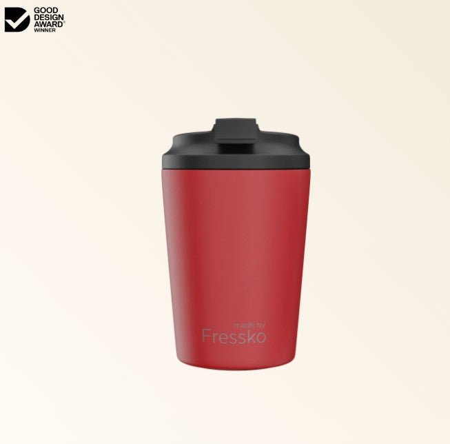 Ceramic Lined Bino - CHILLI 8oz - 230ml | Made By Fressko | Travel Mugs &amp; Drink Bottles | Thirty 16 Williamstown