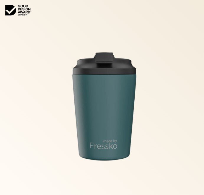 Ceramic Lined Bino - EMERALD 8oz - 230ml | Made By Fressko | Travel Mugs & Drink Bottles | Thirty 16 Williamstown