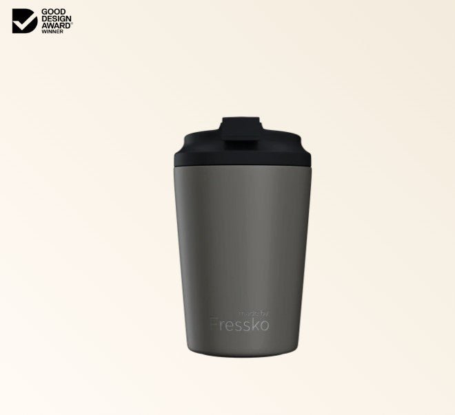 Ceramic Lined Bino - SLATE 8oz - 230ml | Made By Fressko | Travel Mugs & Drink Bottles | Thirty 16 Williamstown