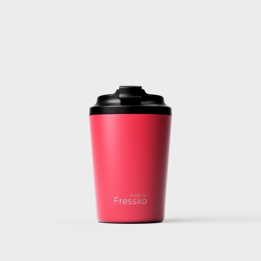 Ceramic Lined Bino - WATERMELON 8oz-230ml | Made By Fressko | Travel Mugs &amp; Drink Bottles | Thirty 16 Williamstown
