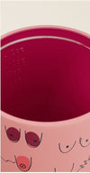 Ceramic Lined Camino Boobie - PEACHY 12oz - 340ml | Made By Fressko | Travel Mugs &amp; Drink Bottles | Thirty 16 Williamstown