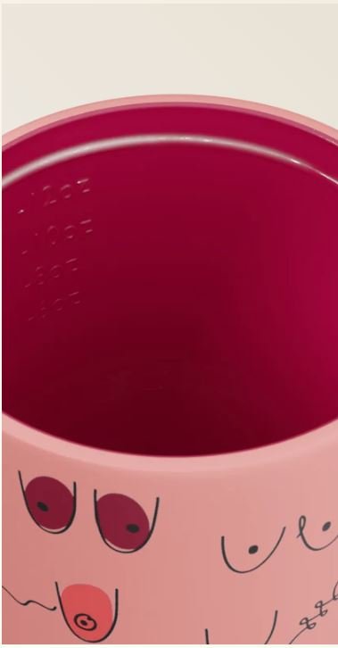 Ceramic Lined Camino Boobie - PEACHY 12oz - 340ml | Made By Fressko | Travel Mugs & Drink Bottles | Thirty 16 Williamstown