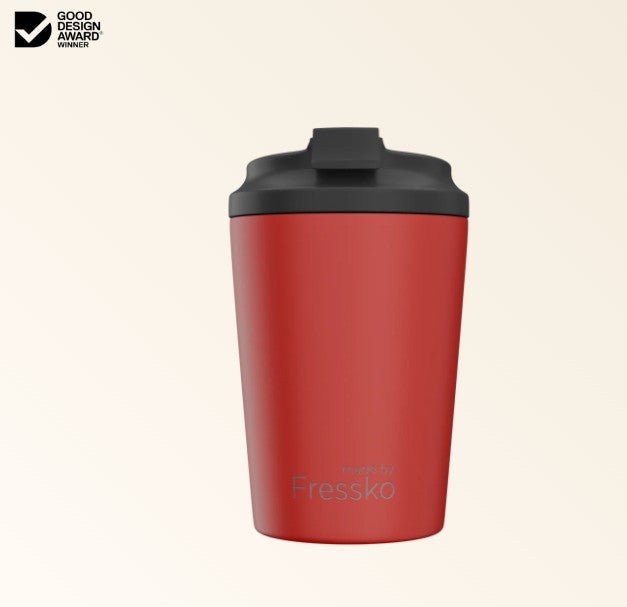 Ceramic Lined Camino - CHILLI 12oz - 340ml | Made By Fressko | Travel Mugs &amp; Drink Bottles | Thirty 16 Williamstown
