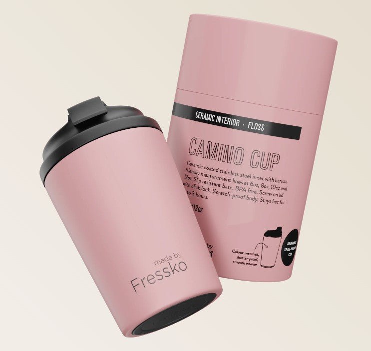 Ceramic Lined Camino - FLOSS 12oz - 340ml | Made By Fressko | Travel Mugs &amp; Drink Bottles | Thirty 16 Williamstown