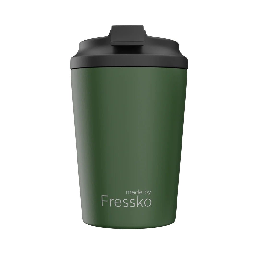 Ceramic Lined Camino - KHAKI 12oz-340ml | Made By Fressko | Travel Mugs &amp; Drink Bottles | Thirty 16 Williamstown