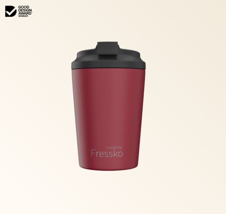 Ceramic Lined Camino - ROUGE 12oz - 340ml | Made By Fressko | Travel Mugs & Drink Bottles | Thirty 16 Williamstown