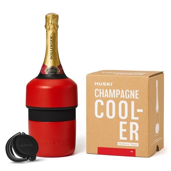 Champagne Cooler - Red (Limited Release) | Huski | Insulated Drink Chillers | Thirty 16 Williamstown