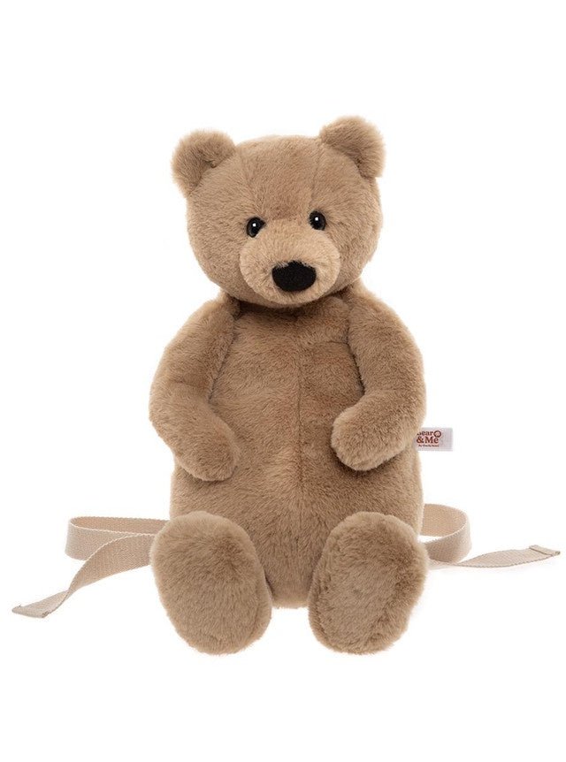 Charlie Bear Backpack - Oatmeal Brown | Bear &amp; Me | Backpacks &amp; Wheelie Cases | Thirty 16 Williamstown