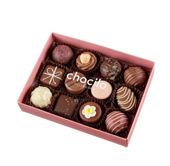 Chocolate Assortment Gift Box 12 Pack - 140g | Chocilo | Confectionery | Thirty 16 Williamstown