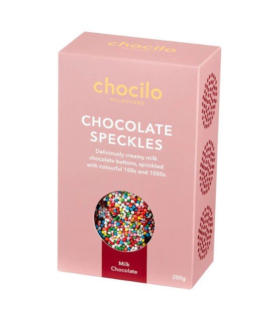 Chocolate Speckles in Milk Chocolate Gift Box - 200g | Chocilo | Confectionery | Thirty 16 Williamstown