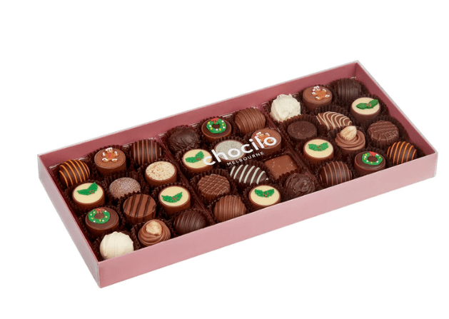 Christmas Chocolate Assortment Gift Box 36 Pack - 430g | Chocilo | Confectionery | Thirty 16 Williamstown
