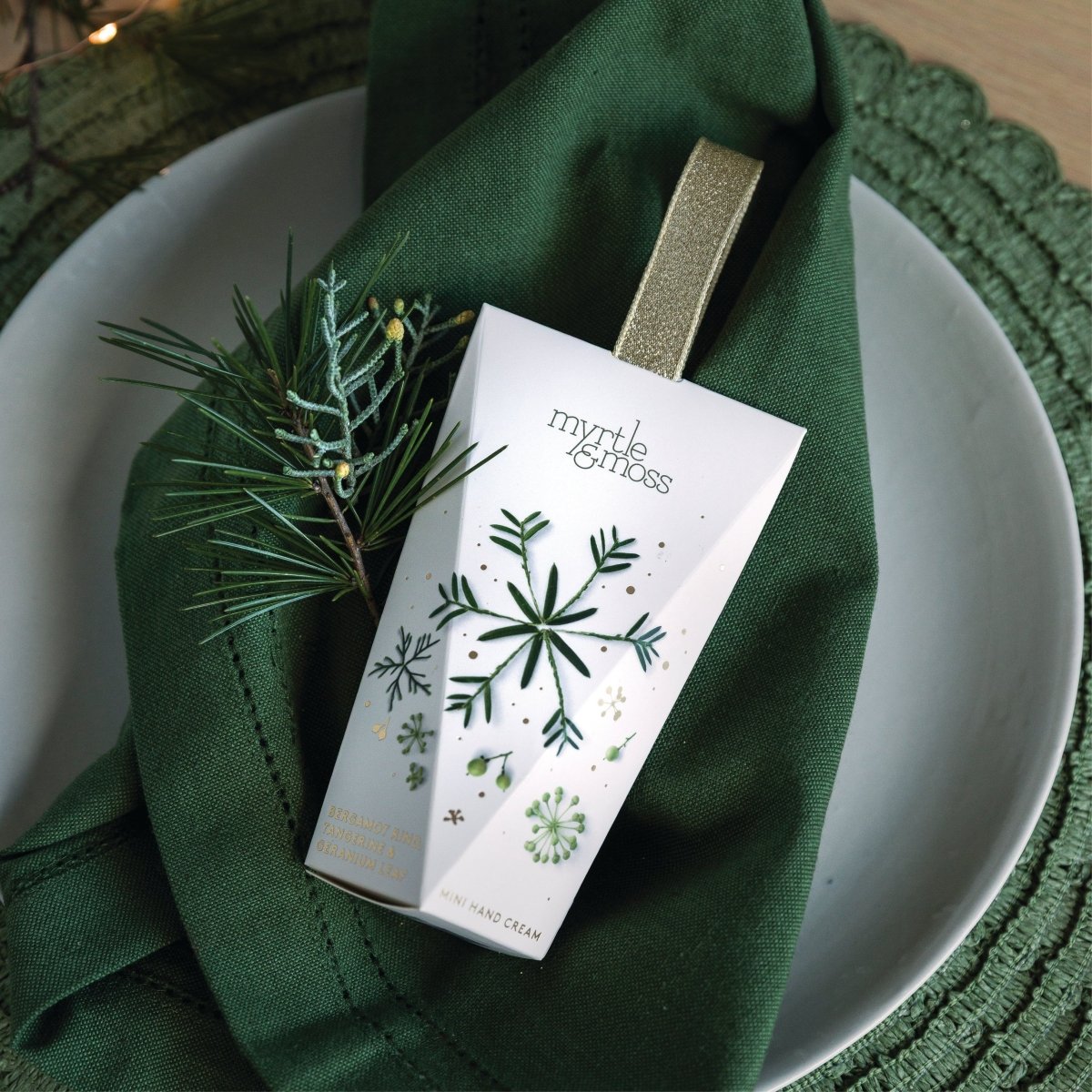 Christmas Ornament Hand Cream - Bergamot, Tangerine &amp; Geranium Leaf | Myrtle &amp; Moss | Body Lotion &amp; Wash | Thirty 16 Williamstown
