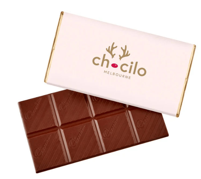 Christmas Reindeer Milk Chocolate Block - 35g | Chocilo | Confectionery | Thirty 16 Williamstown