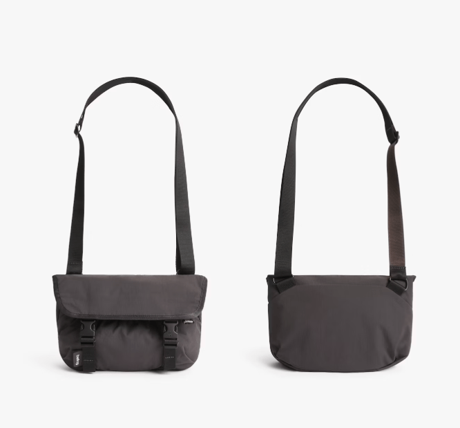 Cinch Mini Messenger - Charcoal | Bellroy | Travel Bags | Thirty 16 Williamstown