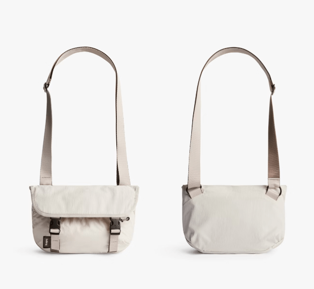 Cinch Mini Messenger - Oat | Bellroy | Travel Bags | Thirty 16 Williamstown