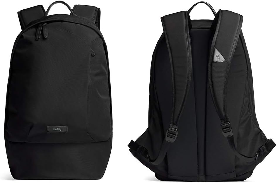 Classic Backpack 20L ( Second Edition) - Black | Bellroy | Backpacks | Thirty 16 Williamstown
