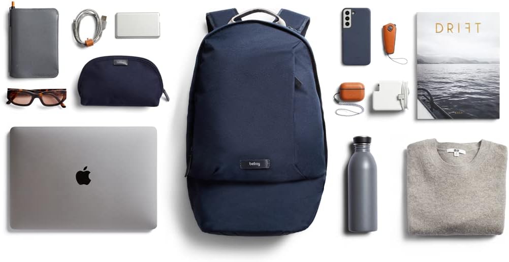 Classic Backpack 20L (Second Edition) - Navy | Bellroy | Backpacks | Thirty 16 Williamstown