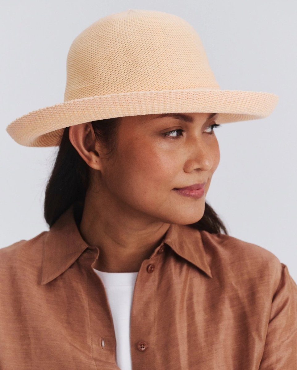 Classic Breton Lined - Apricot | Cancer Council | Sun Hats | Thirty 16 Williamstown