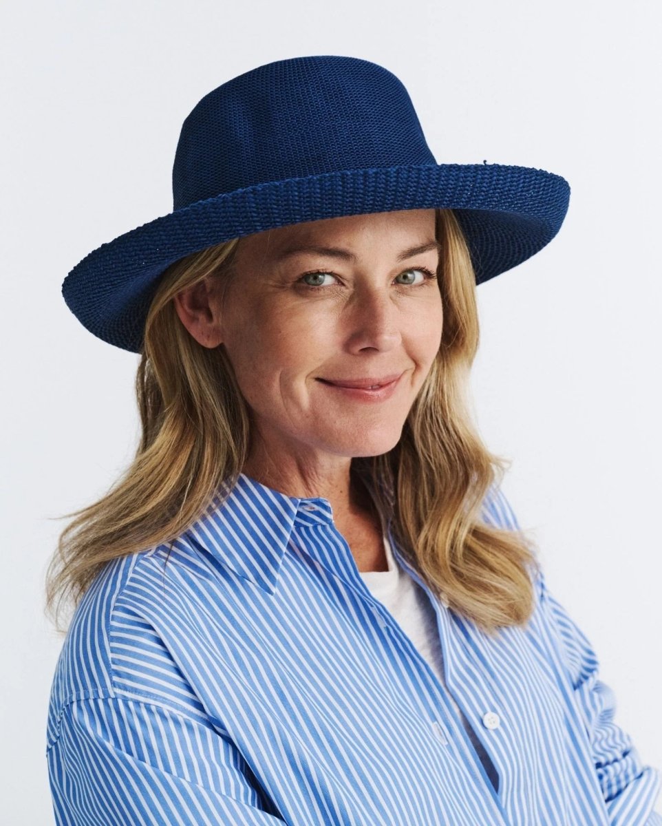 Classic Breton Lined - Navy | Cancer Council | Sun Hats | Thirty 16 Williamstown