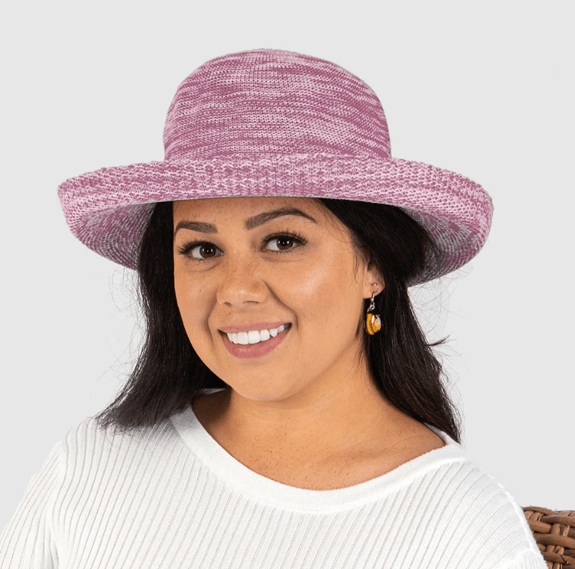 Classic Breton Lined - Old Rose | Cancer Council | Sun Hats | Thirty 16 Williamstown