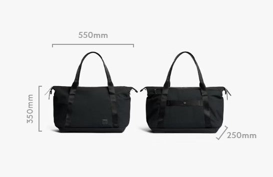 Classic Getaway Bag - Black | Bellroy | Travel Bags | Thirty 16 Williamstown